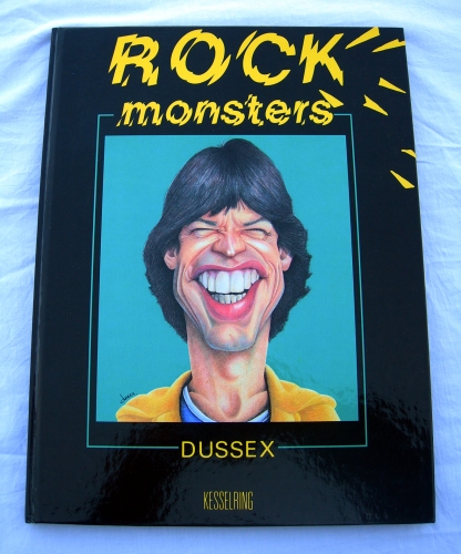 dussex,rock monsters,caricatures,humour,illustrations